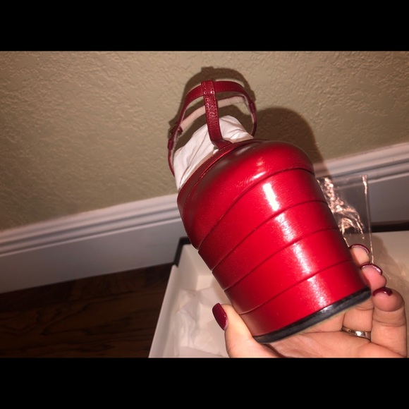 COPY - Gucci Malaga style in hibiscus red - Picture 12 of 16